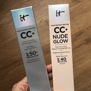 It Cosmetics | 2 Pack MEDIUM CC and CC nude glow